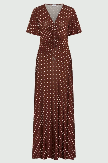 Abito lungo in jersey