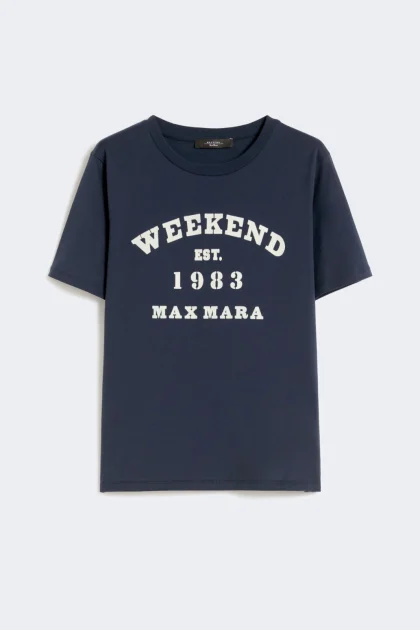 T-shirt in cotone con stampa grafic