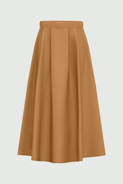 Gonna lunga in taffetà